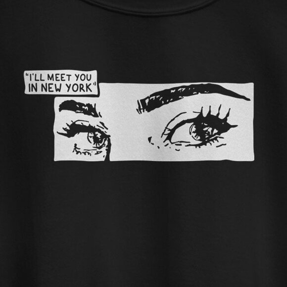 Y2K Sweatshirt Meet You in New York Sweater Funny NYC Girl 17 - Picture 2 of 5